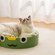 Niedlicher Katzenkratzbaum mit Schweinchenmotiv 