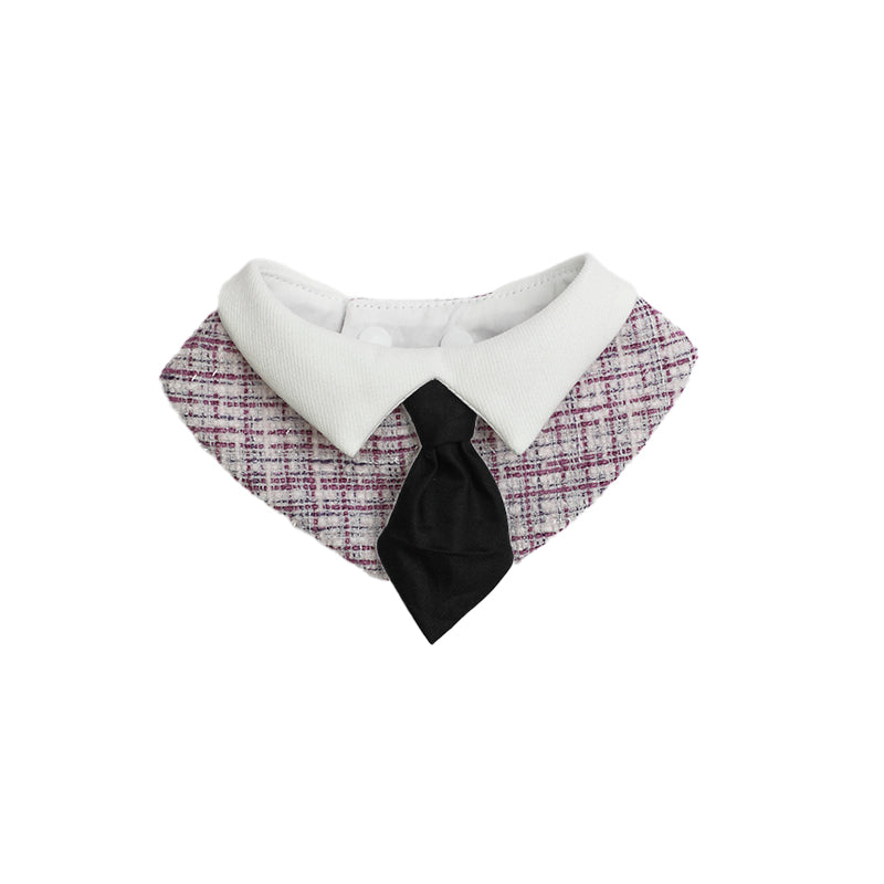 Gentleman Cat Plaid Bowtie