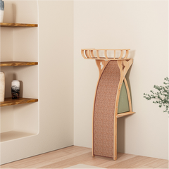 Wall-Mounted Cat Climbing Lookout Tower