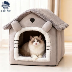 Grey Rabbit Enclosed Cat Villa
