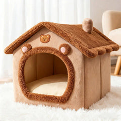 Grey Rabbit Enclosed Cat Villa