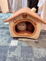 Graues Kaninchen-Gehege Katzenvilla 