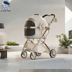 Multi-Function Pet Stroller (with Detachable Carrier)