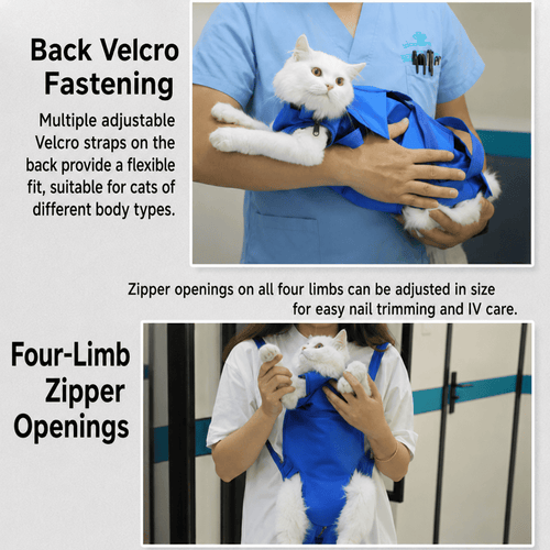 CalmPaws Adjustable Cat Restraint Bag