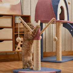 Morandi Dream Castle Cat Tree