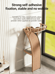 Wall-Mounted Cat Climbing Lookout Tower