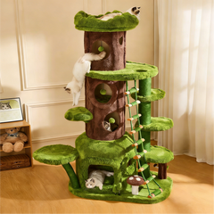 Castillo de lujo para gatos Jungle Haven