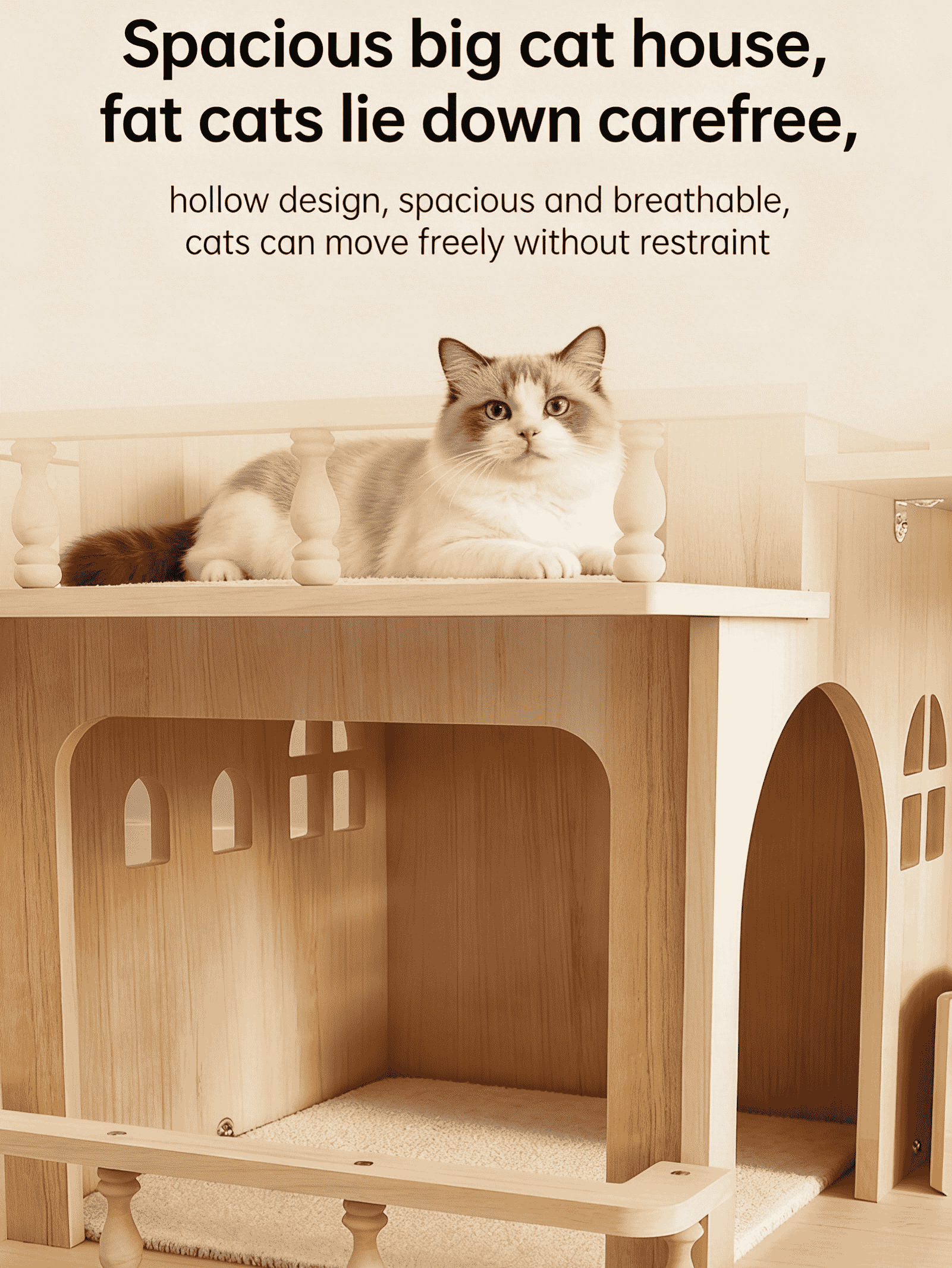 Rustic Classic Multi-Level Cat Tree