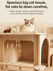 Rustic Classic Multi-Level Cat Tree