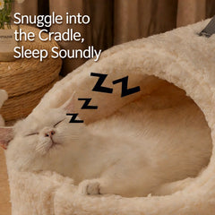 Cloud Fleece Slippers Cat Bed