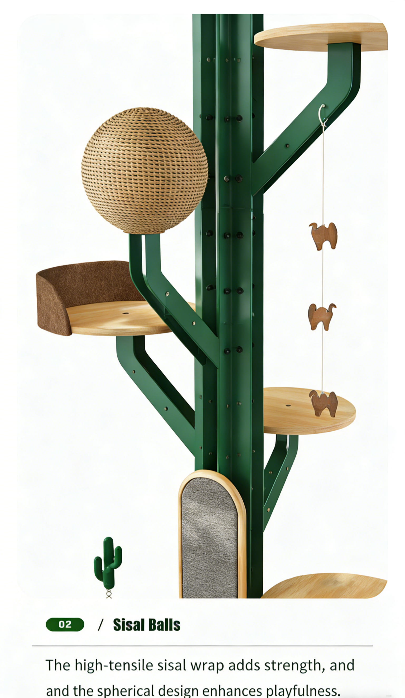 Oasis Cactus Cat Tree