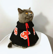 Akatsuki-Umhang für Katzen