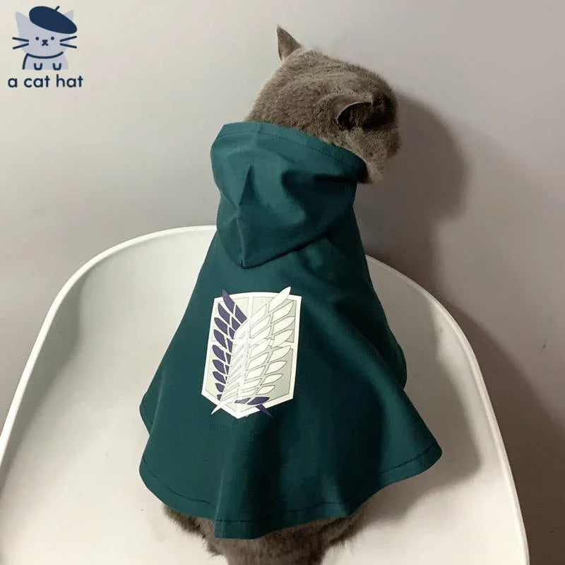 Capa de gato de Ataque a los Titanes