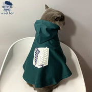 Cape Attack on Titan pour chat
