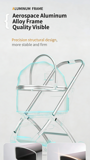 Multi-Function Pet Stroller (with Detachable Carrier)