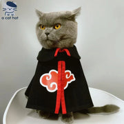 Akatsuki-Umhang für Katzen