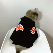 Akatsuki-Umhang für Katzen