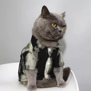 Camisa City Chic Camo Cat