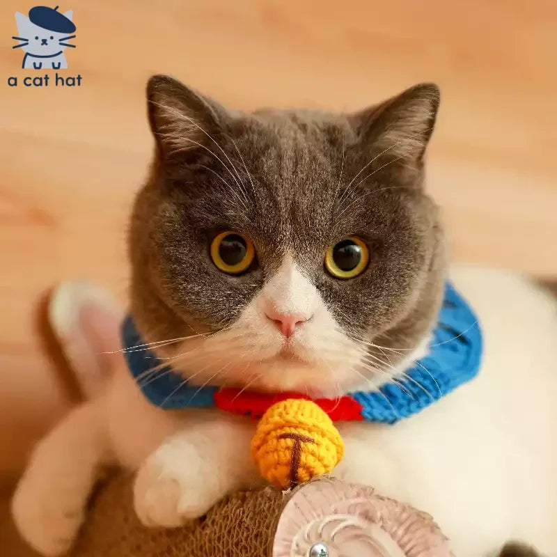 Doraemon-Halsband mit stummen Glöckchen