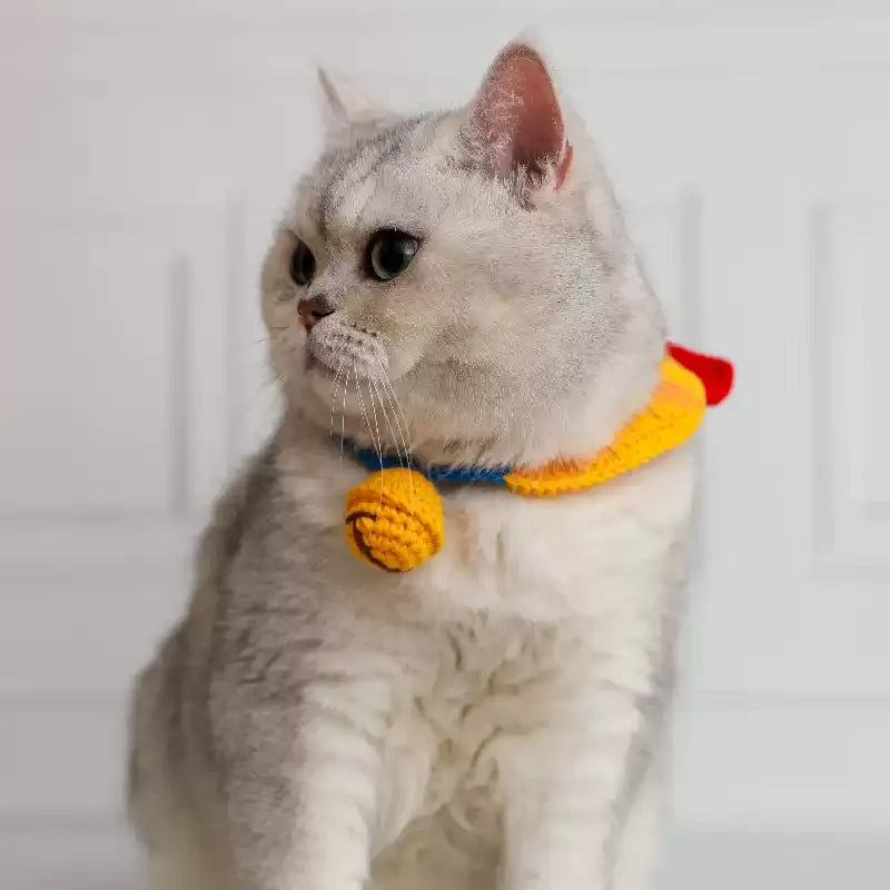Doraemon-Halsband mit stummen Glöckchen