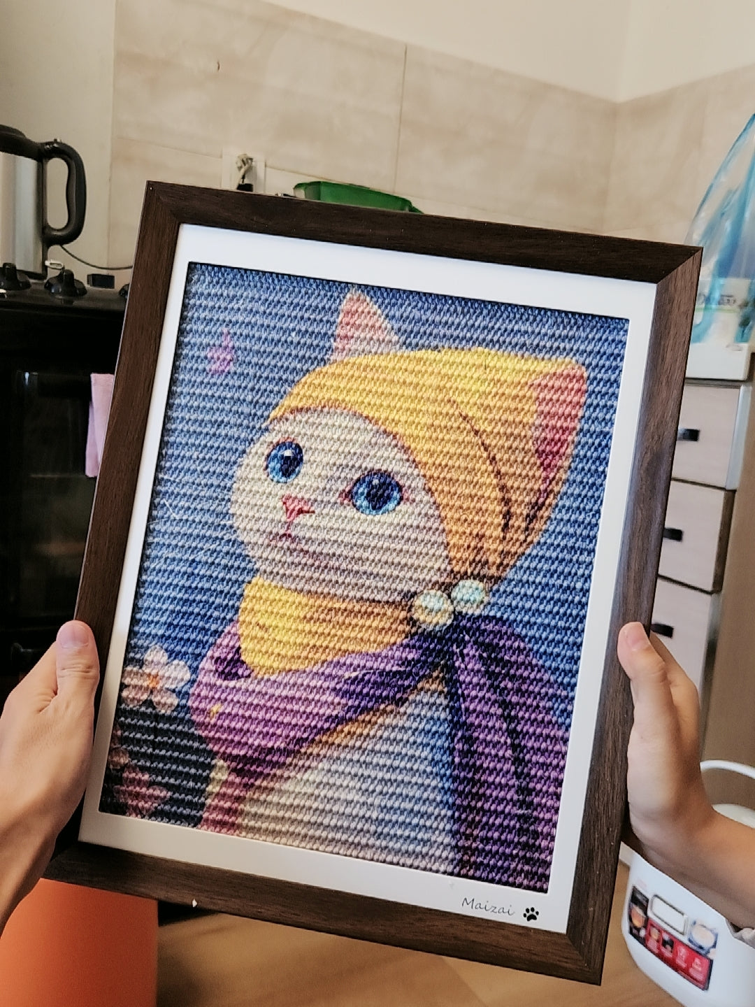 Oil Painting - Style Cat Scratcher