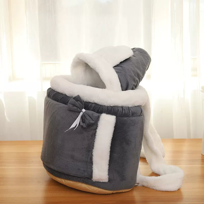 Rabbit Ear Shaped Cat Outdoor Backpack
