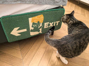 Safety Exit Series Cat Scratching Board