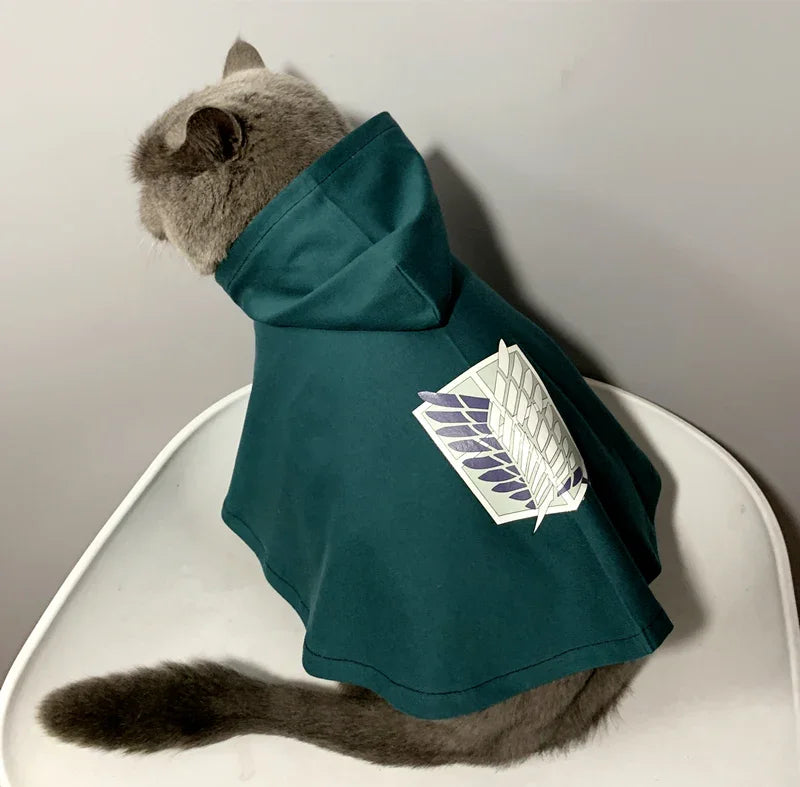 Capa de gato de Ataque a los Titanes