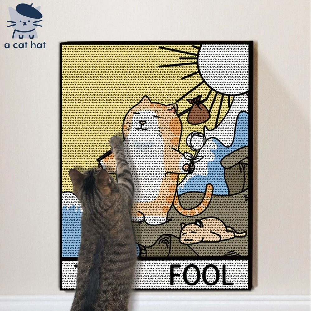 Tarot Card Cat Scratcher