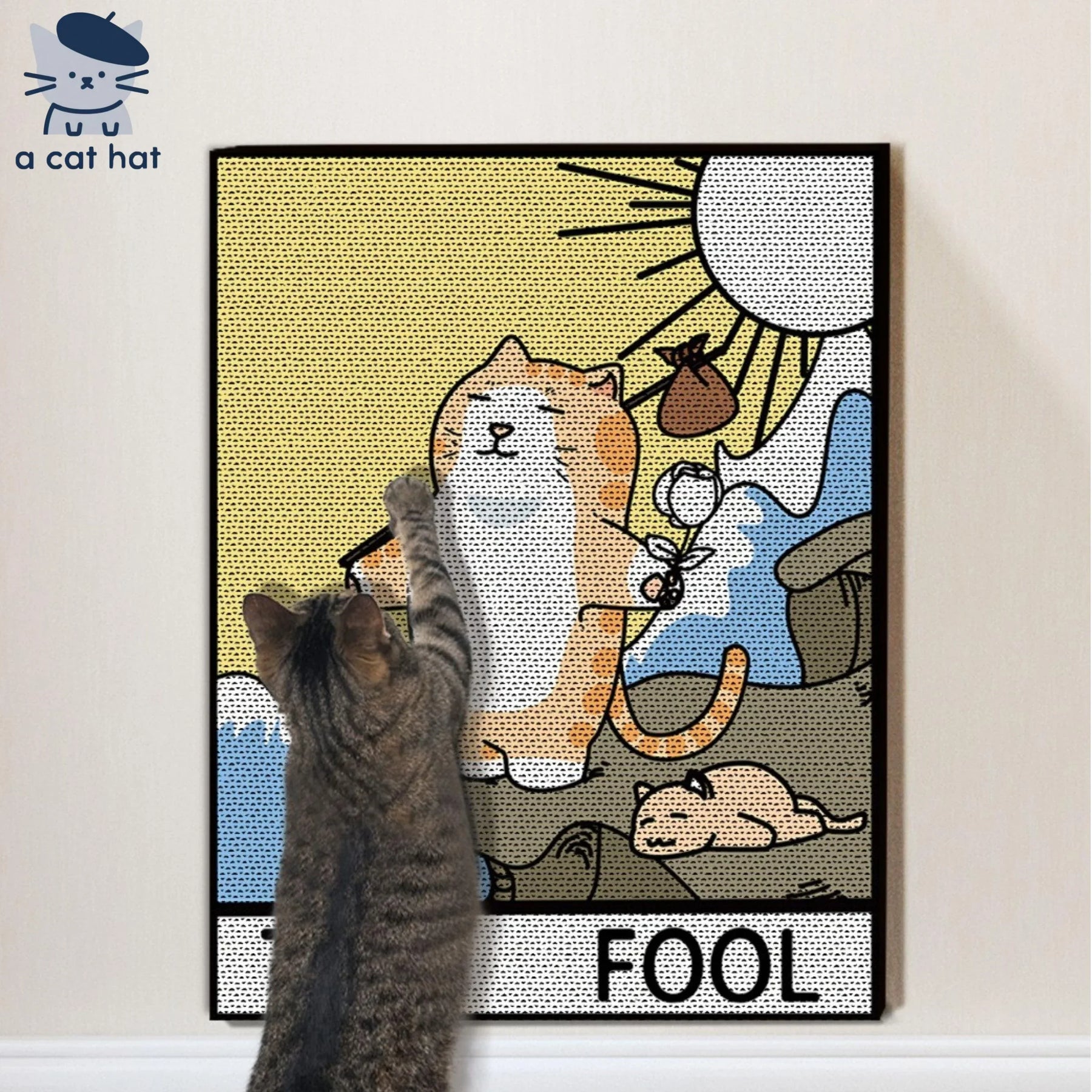 Tarot Card Cat Scratcher