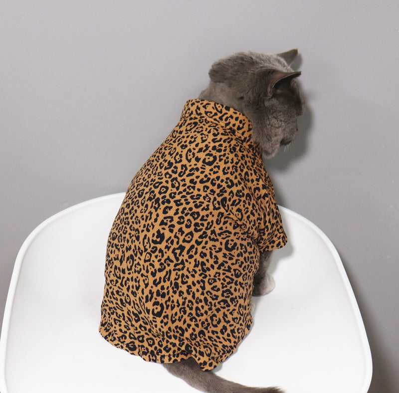 Fashion Cat Leopard Shirt