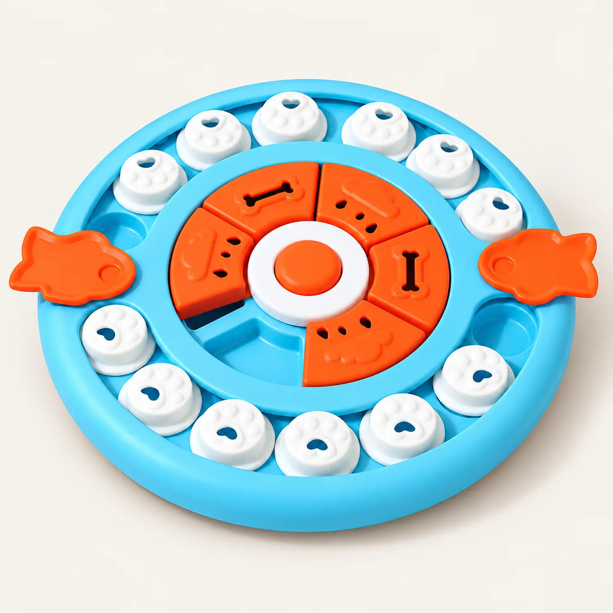 Treat Hunt Puzzle Feeder Cat Toy for Senior Cats