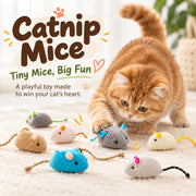 Catnip Mouse Toy for Cats