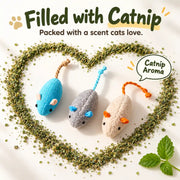 Catnip Mouse Toy for Cats
