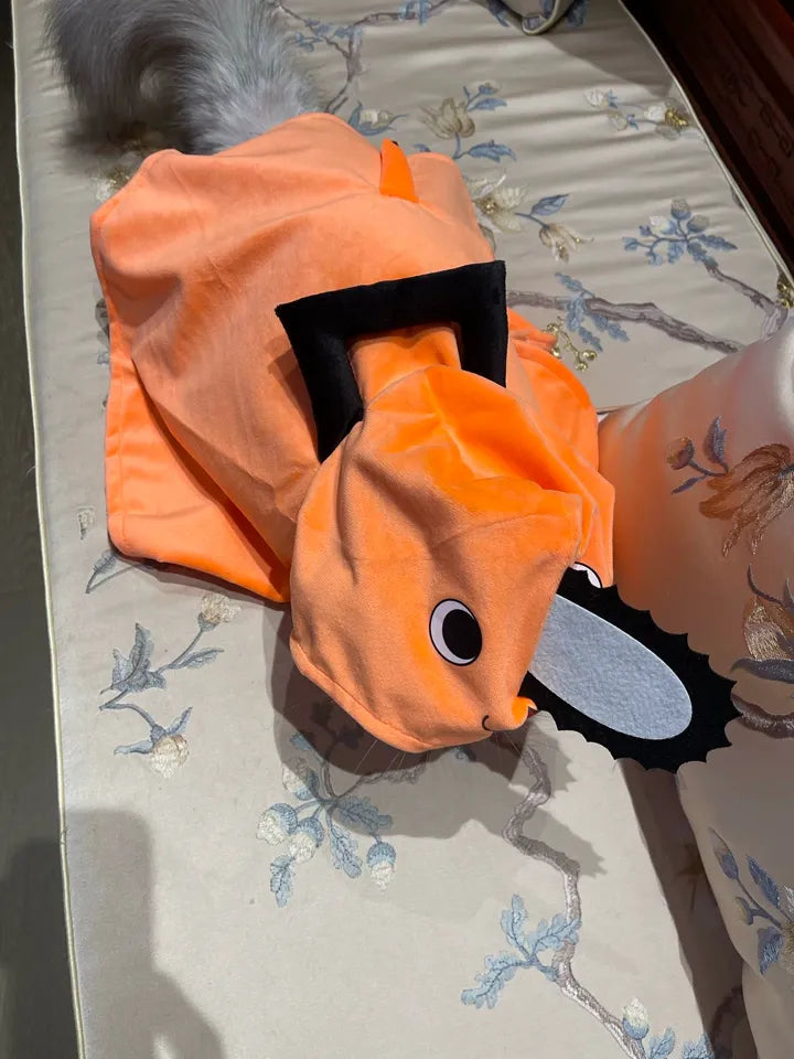 Costume de chat Pochita – Cape cosplay animal de Chainsaw Man