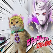 Kira Yoshikage Katzenkrawatte – JoJo Haustier-Cosplay-Accessoire
