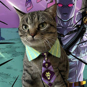 Kira Yoshikage Katzenkrawatte – JoJo Haustier-Cosplay-Accessoire