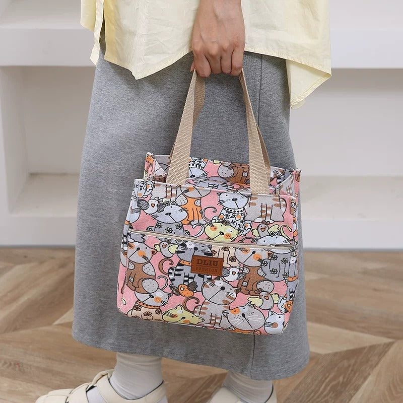 Whisker Picnic Insulated Cat Lunch Bag