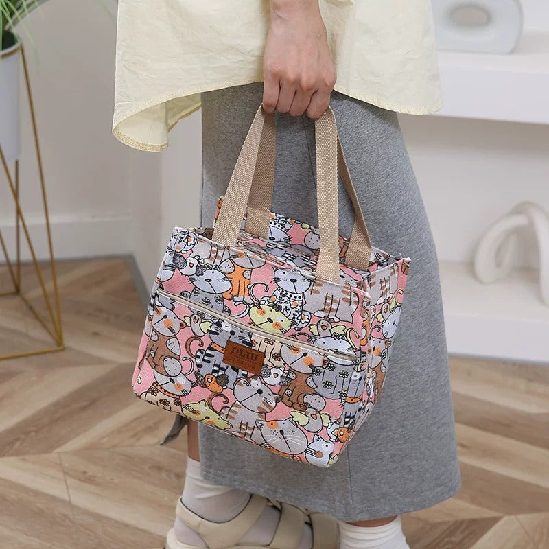 Whisker Picnic Insulated Cat Lunch Bag