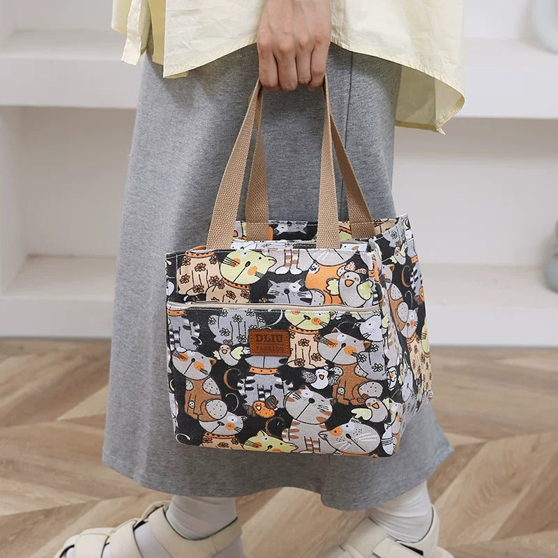 Whisker Picnic Insulated Cat Lunch Bag
