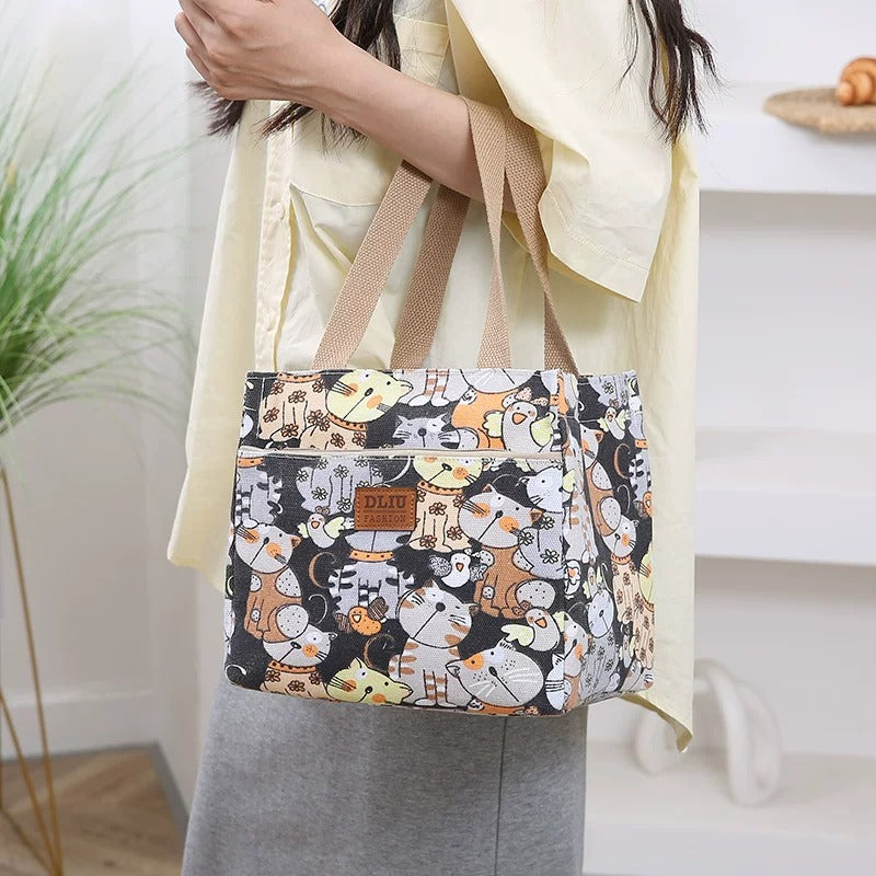 Whisker Picnic Insulated Cat Lunch Bag