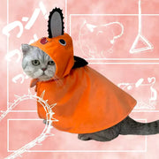 Costume de chat Pochita – Cape cosplay animal de Chainsaw Man