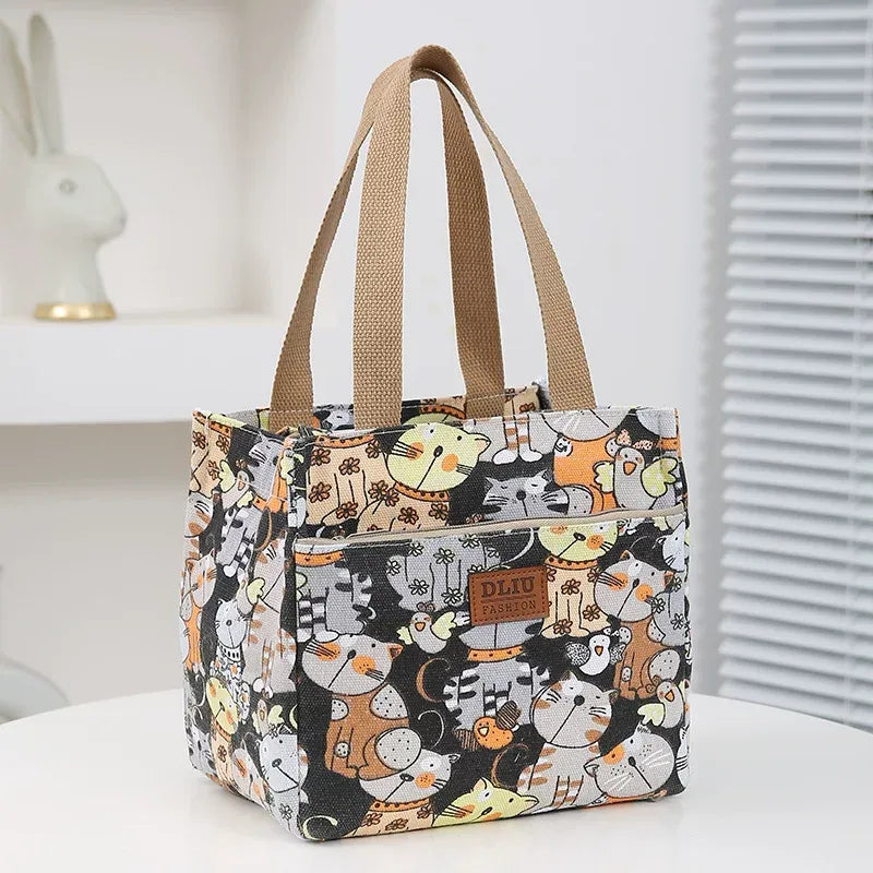 Whisker Picnic Insulated Cat Lunch Bag