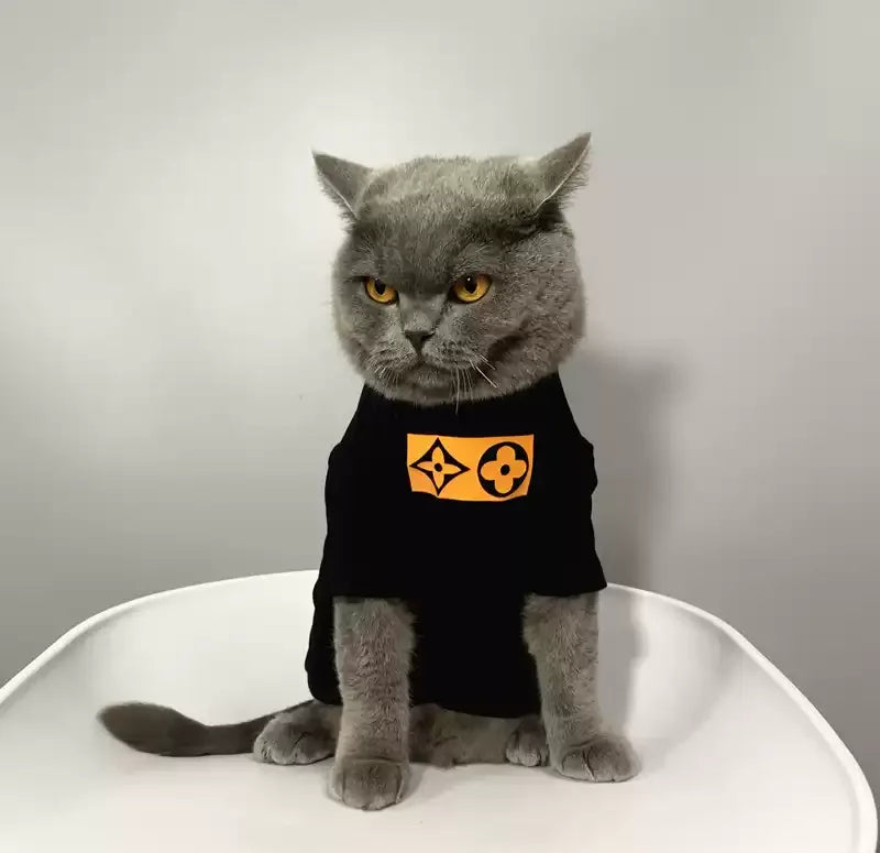 Luxus-Katzen-T-Shirt