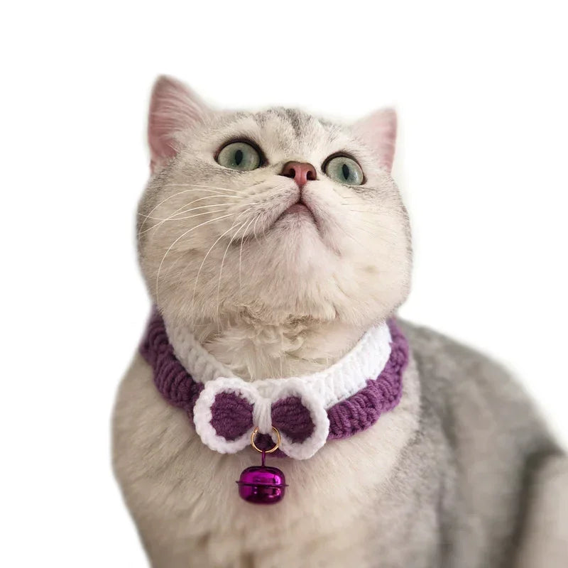 Sweet Bowtie Cat Collar