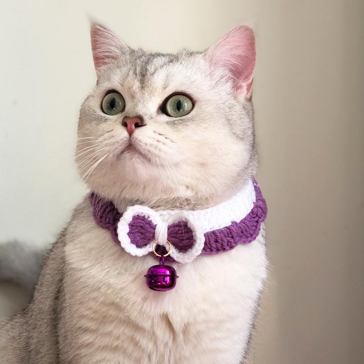 Sweet Bowtie Cat Collar