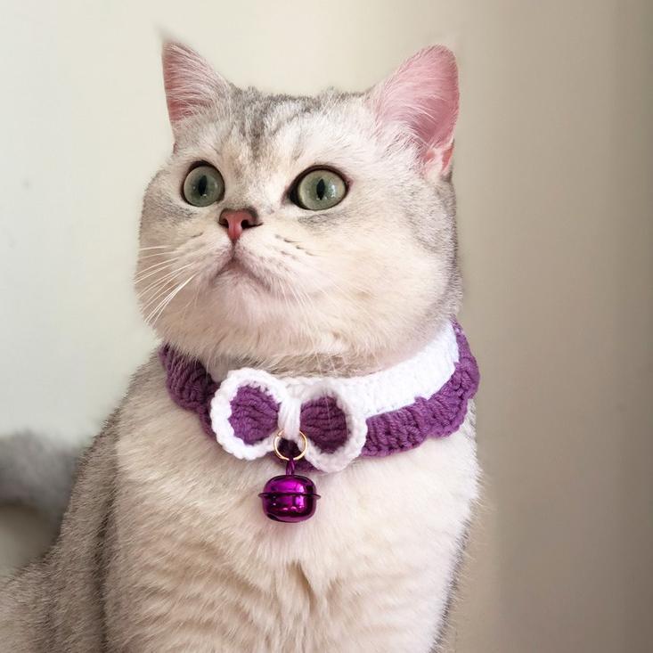 Sweet Bowtie Cat Collar
